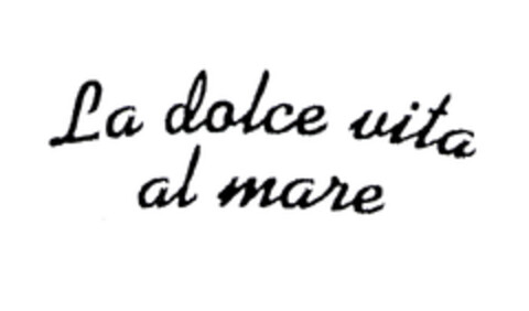 La dolce vita al mare Logo (EUIPO, 04.04.2003)