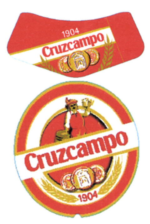 Cruzcampo 1904 Logo (EUIPO, 29.04.2004)