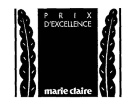 PRIX D'EXCELLENCE marie claire Logo (EUIPO, 27.10.2005)