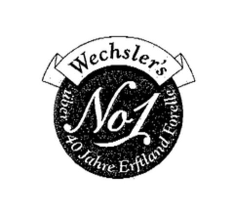 Wechsler's No 1 über 40 Jahre Erftland Forelle Logo (EUIPO, 17.03.2006)