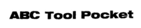ABC Tool Pocket Logo (EUIPO, 16.06.2006)