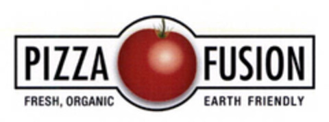 PIZZA FUSION FRESH,ORGANIC EARTH FRIENDLY Logo (EUIPO, 20.08.2007)