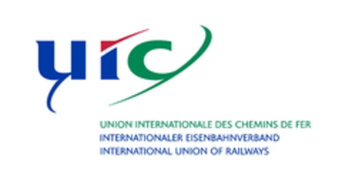 UIC UNION INTERNATIONALE DES CHEMINS DE FER INTERNATIONALER EISENBAHNVERBAND INTERNATIONAL UNION OF RAILWAYS Logo (EUIPO, 20.06.2008)