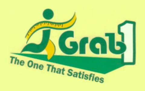 Grab1 The One That Satisfies Logo (EUIPO, 01/22/2010)