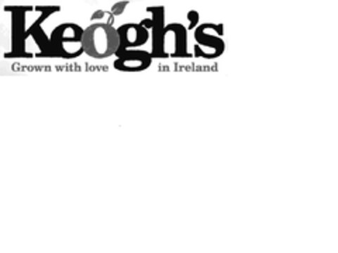 Keogh's Grown with love in Ireland Logo (EUIPO, 02/15/2011)