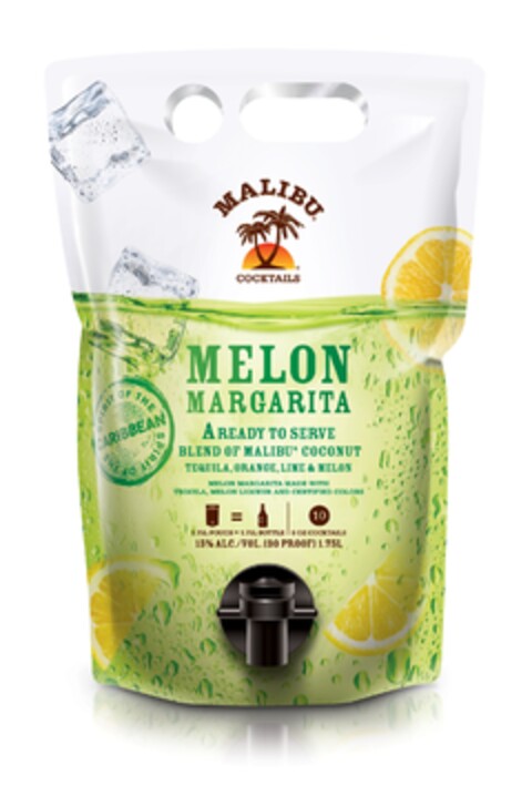 MALIBU COCKTAILS MELON MARGARITA Logo (EUIPO, 10.06.2011)