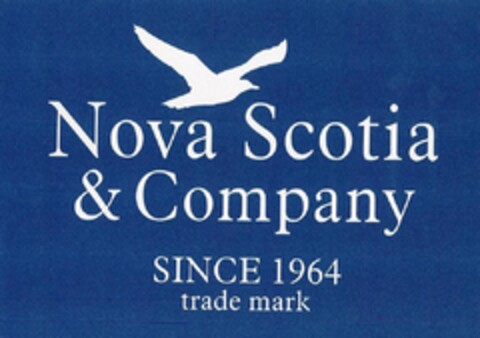 NOVA SCOTIA & COMPANY SINCE 1964
trade mark Logo (EUIPO, 28.09.2012)