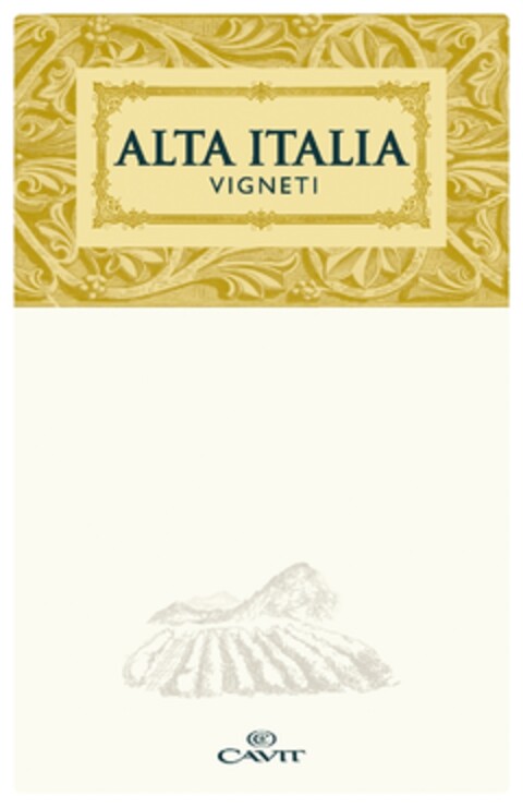 ALTA ITALIA VIGNETI CAVIT Logo (EUIPO, 09/23/2013)