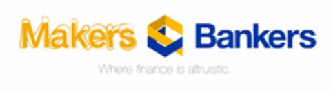 Makers & Bankers Where finance is altruistic. Logo (EUIPO, 23.05.2014)