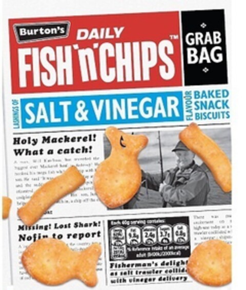 BURTON'S DAILY FISH 'N' CHIPS Logo (EUIPO, 29.09.2014)