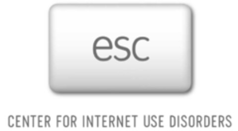 ESC CENTER FOR INTERNET USE DISORDERS Logo (EUIPO, 02/27/2015)