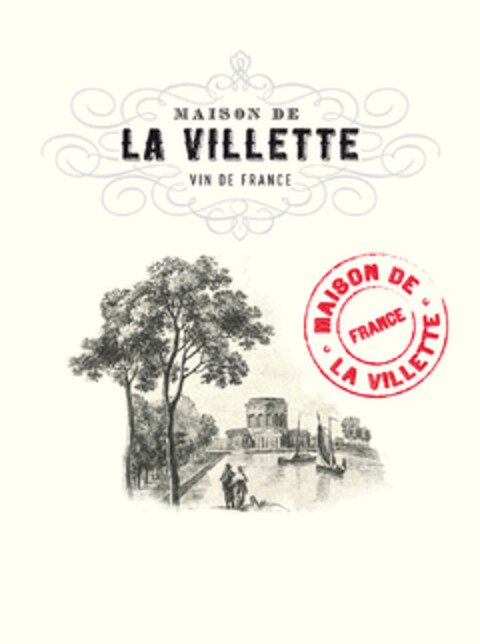 MAISON DE LA VILLETTE VIN DE FRANCE Logo (EUIPO, 04.12.2015)