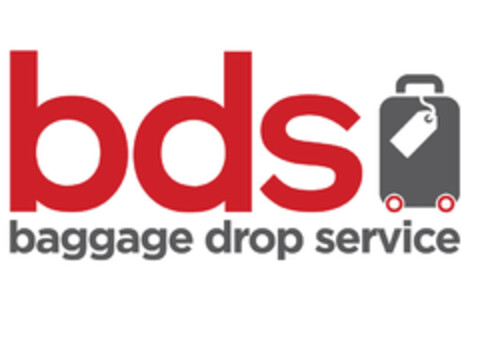 BDS BAGGAGE DROP SERVICE Logo (EUIPO, 18.12.2015)