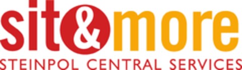 sit&more STEINPOL CENTRAL SERVICES Logo (EUIPO, 11.03.2016)