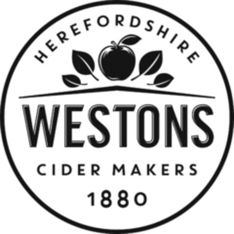 HEREFORDSHIRE WESTONS CIDER MAKERS 1880 Logo (EUIPO, 01.12.2017)