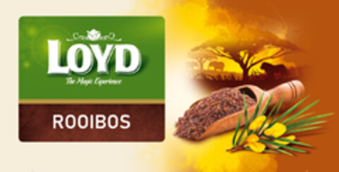 LOYD The Magic Experience ROOIBOS Logo (EUIPO, 06/29/2020)