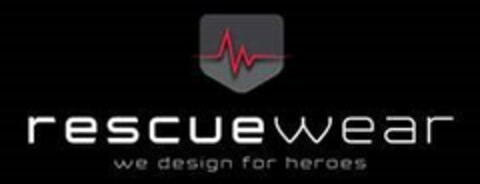 Rescuewear we design for heroes Logo (EUIPO, 04/13/2021)