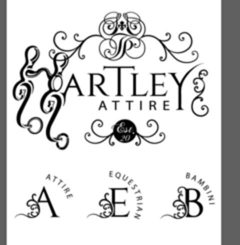 HARTLEY ATTIRE - EST. 20 - ATTIRE, EQUESTRIAN, BAMBINI Logo (EUIPO, 05.07.2021)