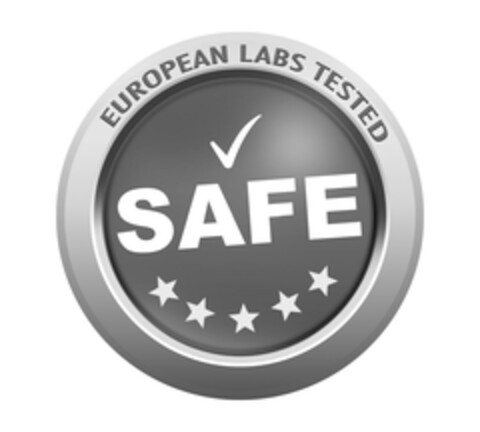 EUROPEAN LABS TESTED SAFE Logo (EUIPO, 05/05/2023)