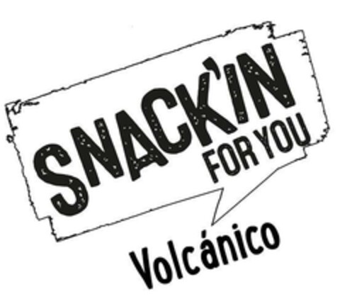 SNACKIN FOR YOU Volcánico Logo (EUIPO, 28.08.2023)