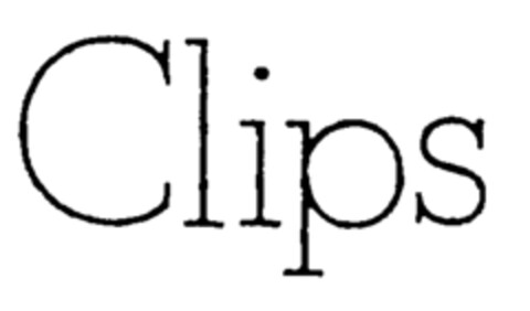 Clips Logo (EUIPO, 03.02.1999)