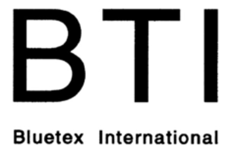 BTI Bluetex International Logo (EUIPO, 10.06.1999)