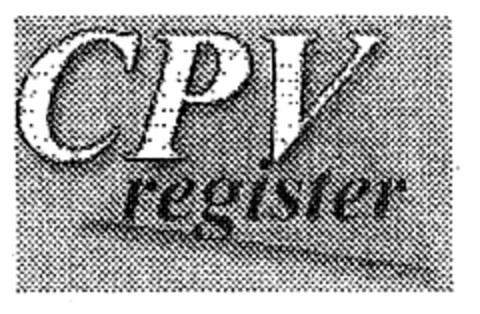 CPV register Logo (EUIPO, 30.09.1999)