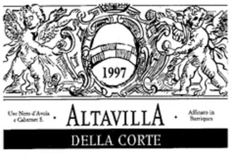 ALTAVILLA DELLA CORTE 1997 Uve Nero d'Avola e Cabernet S. Affinato in Barriques Logo (EUIPO, 28.02.2000)