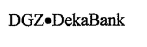 DGZ · DekaBank Logo (EUIPO, 03/14/2000)