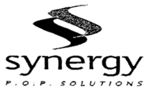 synergy P.O.P. SOLUTIONS Logo (EUIPO, 05/25/2000)