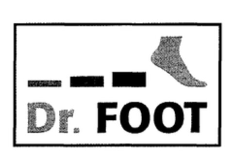 Dr. FOOT Logo (EUIPO, 27.04.2004)