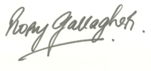 Rory Gallagher Logo (EUIPO, 04/28/2006)