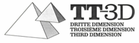 TT-3D DRITTE DIMENSION TROISIÈME DIMENSION THIRD DIMENSION Logo (EUIPO, 10.05.2011)