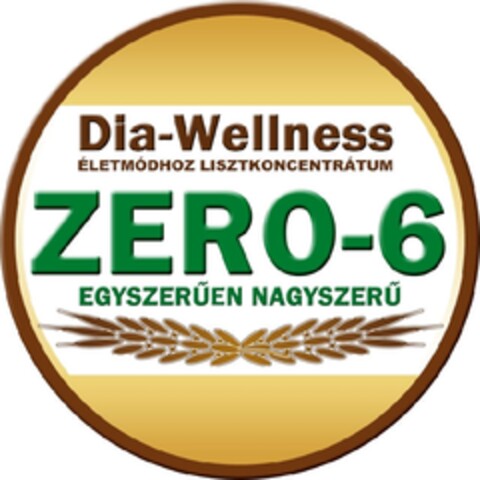 Dia-Wellness ZERO-6 Logo (EUIPO, 14.06.2011)