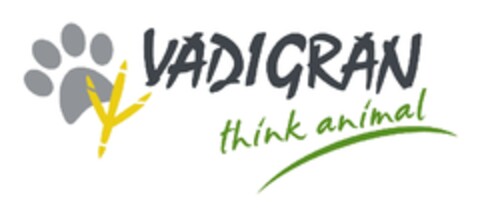 VADIGRAN THINK ANIMAL Logo (EUIPO, 06/21/2011)