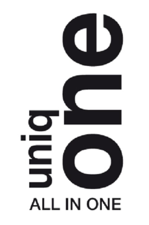 UNIQ ONE ALL IN ONE Logo (EUIPO, 23.06.2011)