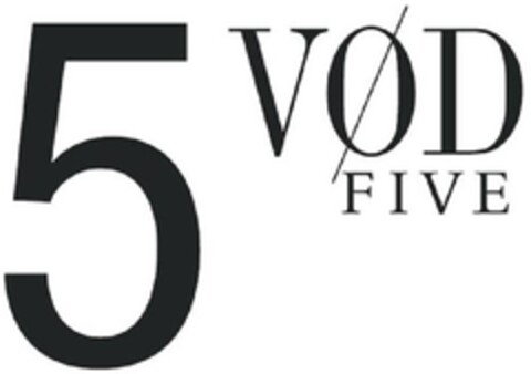 5V0D FIVE Logo (EUIPO, 06.10.2011)