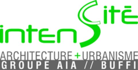 INTENSCITE ARCHITECTURE + URBANISME GROUPE AIA BUFFI Logo (EUIPO, 04.05.2012)