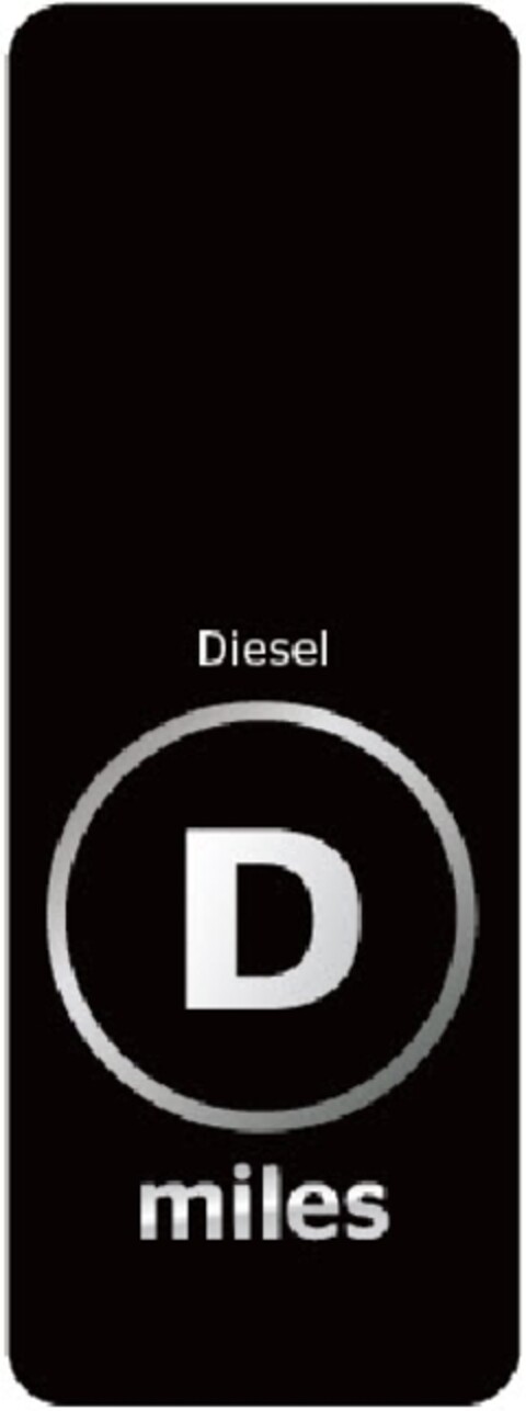 Diesel D miles Logo (EUIPO, 09.07.2012)