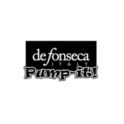 DE FONSECA ITALY PUMP IT Logo (EUIPO, 02/28/2013)