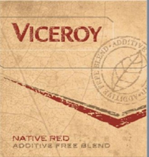 VICEROY NATIVE RED ADDITIVE FREE BLEND Logo (EUIPO, 05/30/2013)