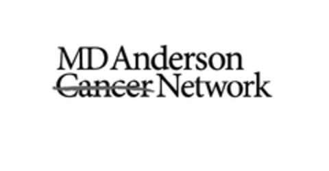 MD ANDERSON CANCER NETWORK Logo (EUIPO, 02.09.2013)