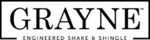 GRAYNE ENGINEERED SHAKE & SHINGLE Logo (EUIPO, 16.04.2015)