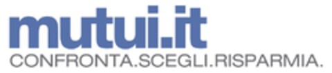 MUTUI.IT CONFRONTA.SCEGLI.RISPARMIA. Logo (EUIPO, 10/20/2015)