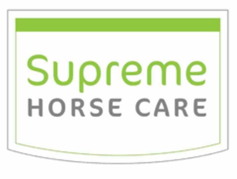 Supreme HORSE CARE Logo (EUIPO, 12/02/2016)