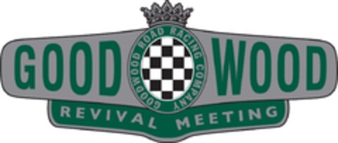 GOOD WOOD GOODWOOD ROAD RACING COMPANY REVIVAL MEETING Logo (EUIPO, 05.03.2018)