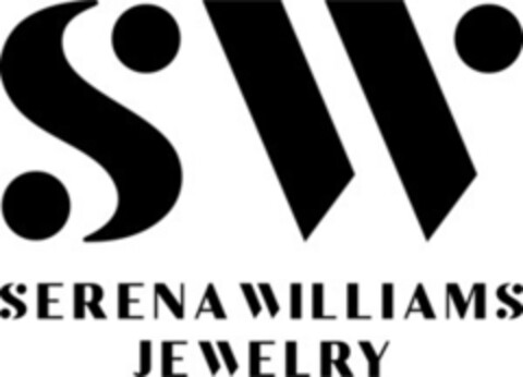 SW SERENA WILLIAMS JEWELRY Logo (EUIPO, 09.09.2021)