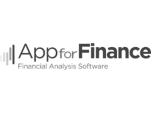 APPFORFINANCE FINANCIAL ANALYSIS SOFTWARE Logo (EUIPO, 11.03.2022)