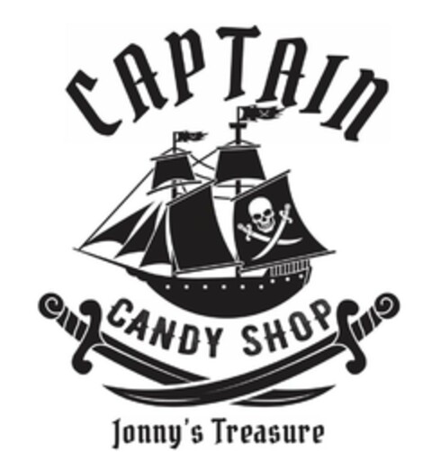 CAPTAIN CANDY SHOP JONNY'S TREASURE Logo (EUIPO, 05.09.2022)
