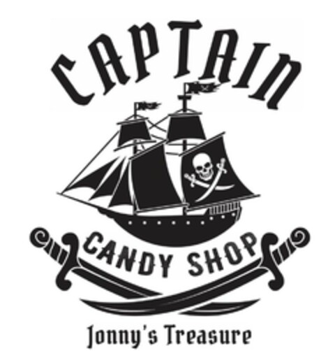 CAPTAIN CANDY SHOP JONNY'S TREASURE Logo (EUIPO, 09/05/2022)